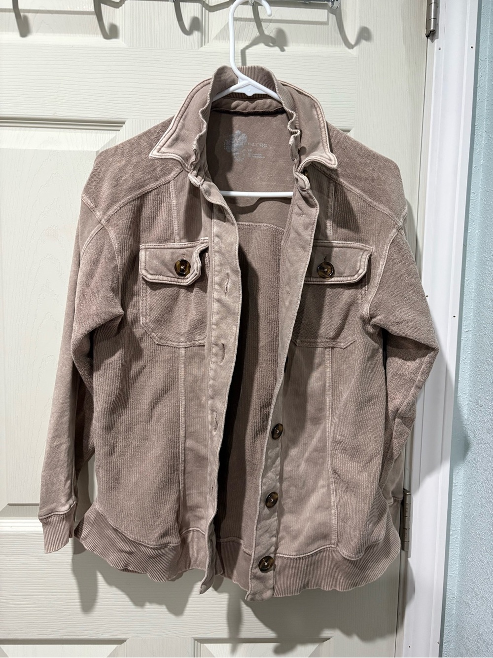 Anthropologie Pilcro relaxed shirt Jacket